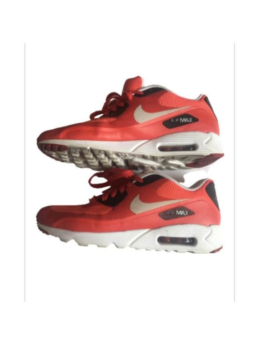 Size 10.5 Nike Air Max 90 Ultra Essential Action Red - Picture 2 of 5